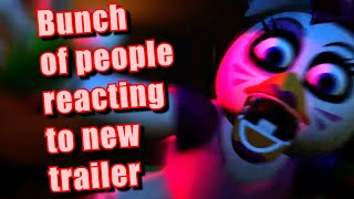 15 People Reacting To The New FNAF Security Breach Trailer