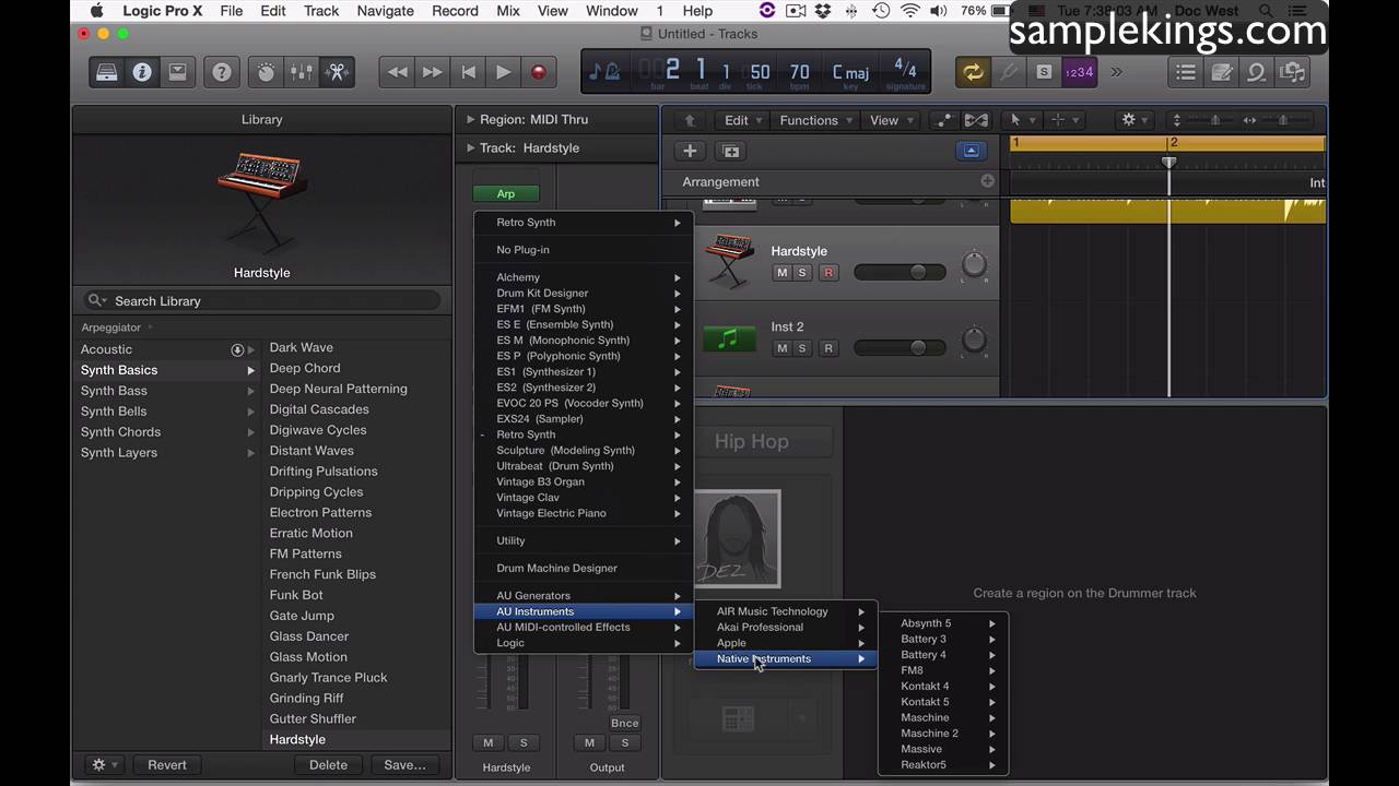 Using MPC and Maschine in Logic Pro X YouTube