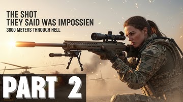 Part 2: They mocked my scope skills | Then a 3800m shot left them frozen #army #us #sniper #military
