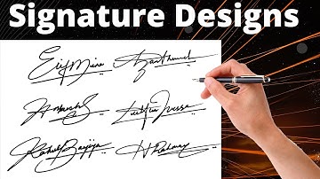How to make your signature style design | unique Signature style