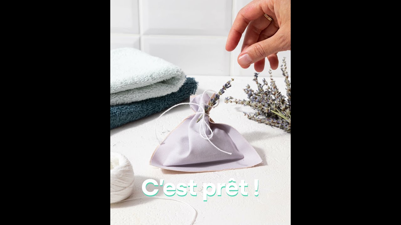 tuto sachet senteur pour placard dressing ou tiroir 