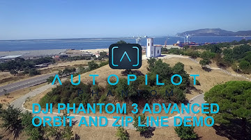 AutoFlightLogic Autopilot 2.0 Beta DJI Phantom 3 - Orbit and Zipline