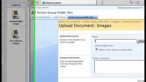 SharePoint Shepherd 2007 - Add An Image To A Content Page
