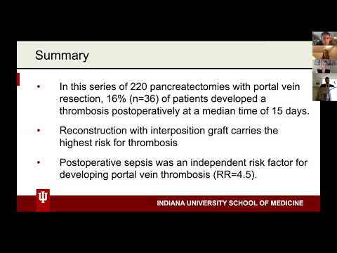 14. PORTAL VEIN THROMBOSIS AFTER VENOUS RECONSTRUCTION DURING PANCREATECTOMY: TIMING AND RISKS