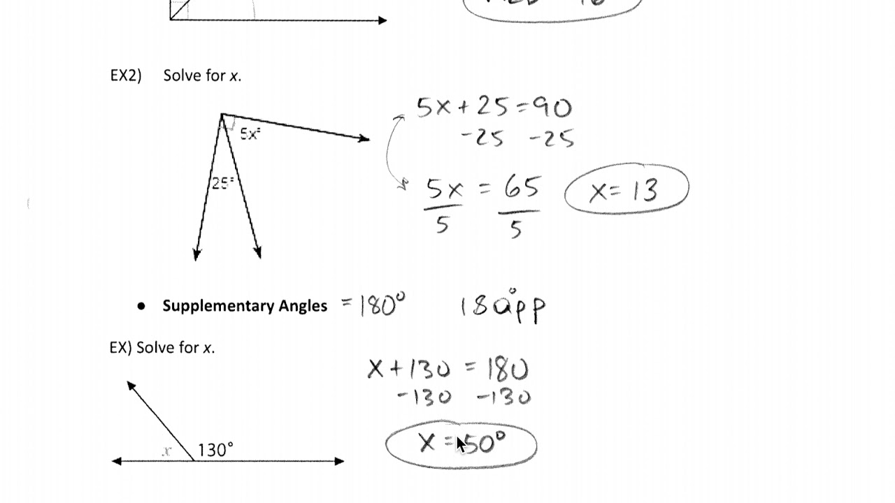 angle relationships practice and problem solving c answer key