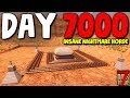 DAY 7000 INSANE HORDE vs THE BURGER BASE! (Pillbox Bunker Base) | 7 Days to Die Alpha 18 Gameplay