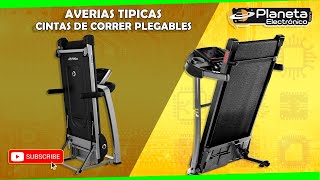 AVERIAS TIPICAS en Cintas de correr PLEGABLE