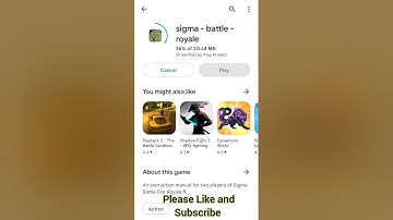 Sigma battle royale game on play Store | Sigma battle royale | Sigma battle royale game