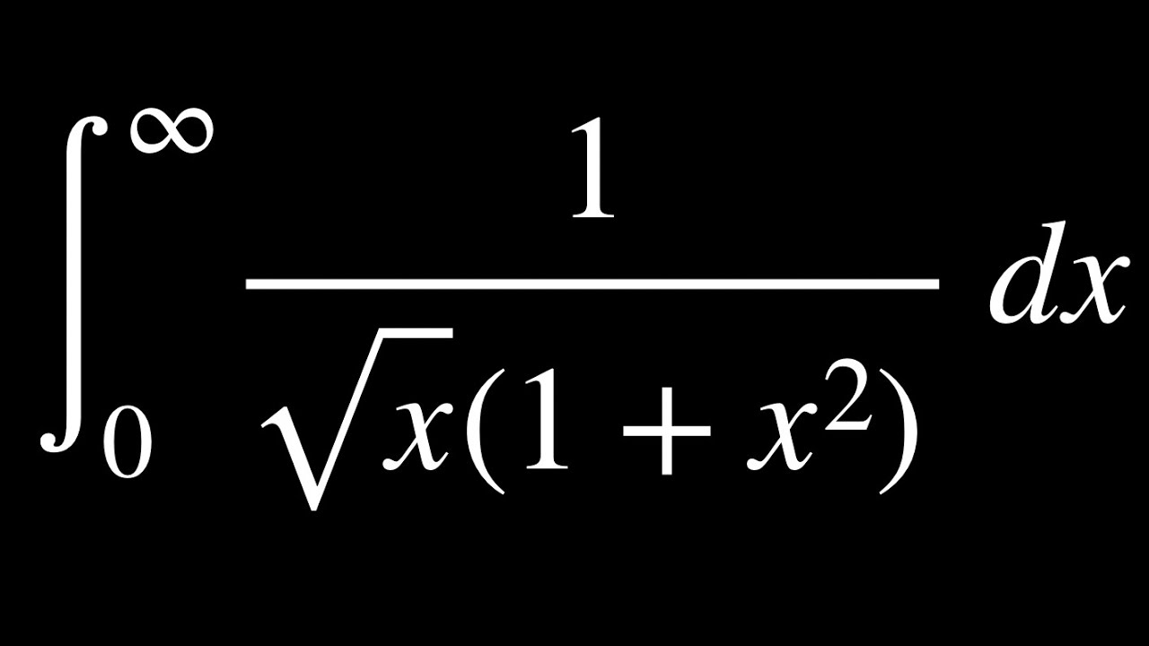 Integral From 0 To Infinity Of 1 sqrt x 1 x 2 Dx YouTube integral-from-0-to-infinity-of-1-sqrt-x-1-x-2-dx-youtube
