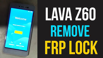 LAVA Z60 / Z60E FRP UNLOCK without PC