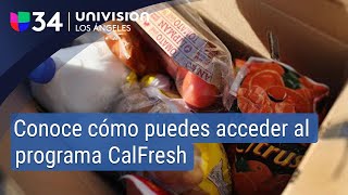 Programa CalFresh: conoce cómo puedes inscribirte para recibir la ayuda alimentaria
