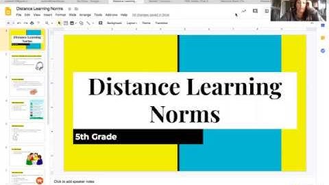 zoom distance learning norms