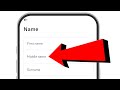 Middle name ka matlab kya hota hai ? | middle name kya hota hai ? First name ! Middle name ! Surname