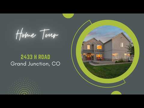 2433 H Rd, Grand Junction, CO home video tour