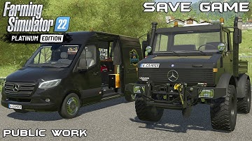 Save Game | Public Work | Farming Simulator 22