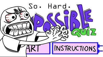 THERE IS SERIOUSLY A PLACE CALLED BITCHFIELD! (Not Kidding) - Impossible Quiz - Part 1