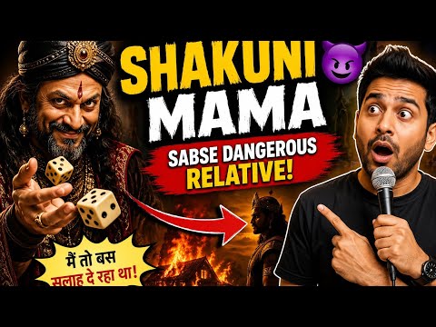 Mahabharat Part 2: Shakuni Mama Ka Master Plan 😂 stand-up comedy 