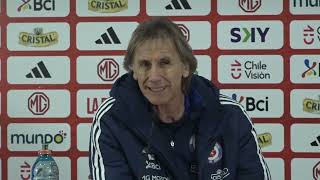 RICARDO GARECA: Nómina de la Selección Chile y conferencia de prensa