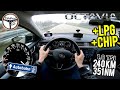 240 KM Škoda Octavia 1.8 TSI (LPG + CHIP) | Czy zamknie licznik?! V-max. RACEBOX 100-200 km/h