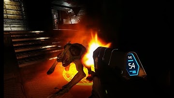 Doom 3 Halo Mod - Doom 2553 - Site 3 playthrough