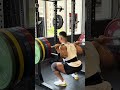 Back squat 210KG 5reps #weightlifting #耐えて勝つ