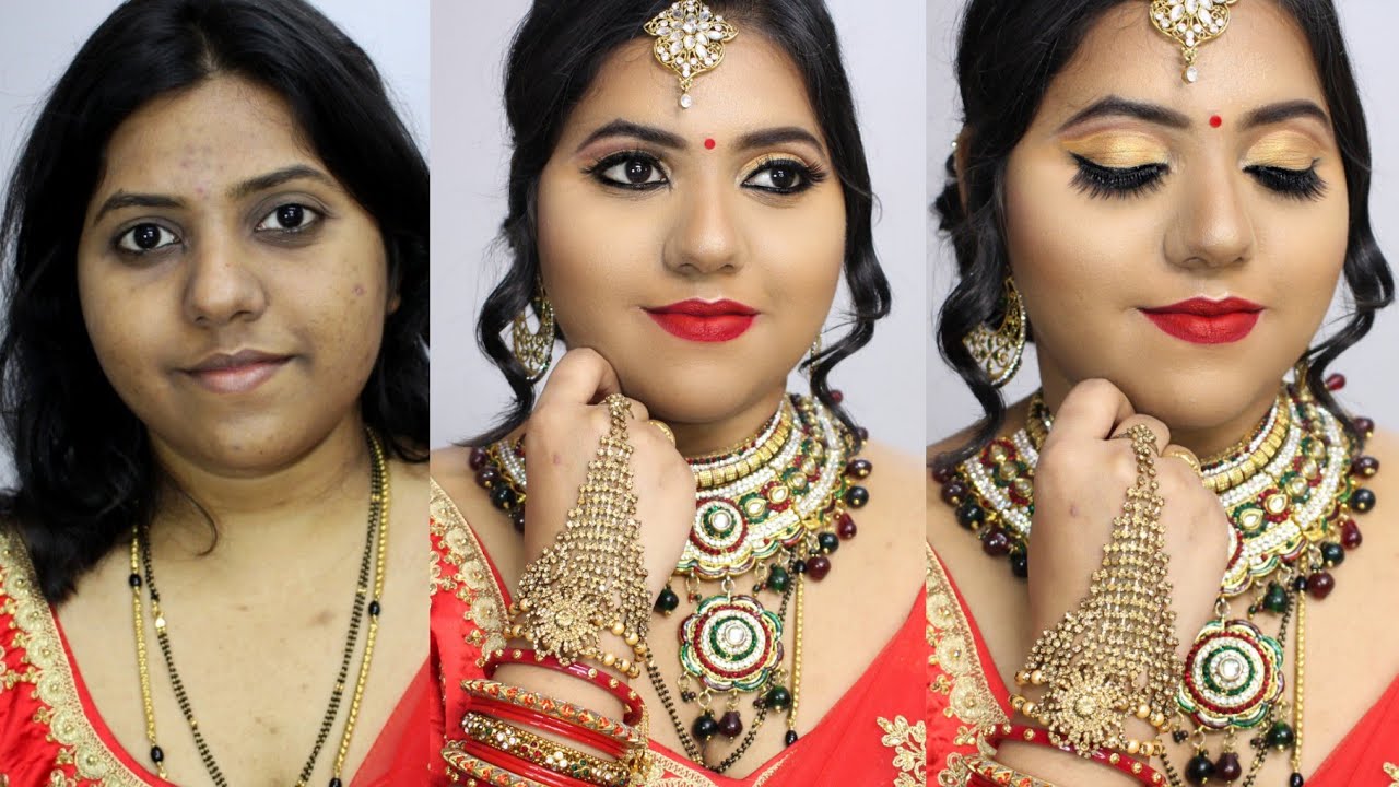 Glam Indian Bridal Makeup