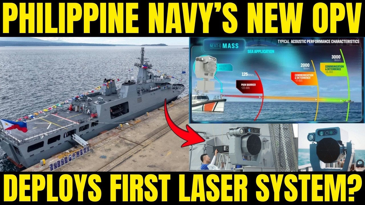 Патрульный корабль ВМС Филиппин: развернута первая лазерная система?