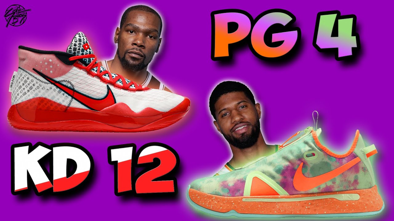 Nike KD 12 vs Nike PG 4! - YouTube