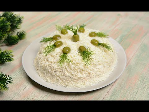 САЛАТ 'МИМОЗА' со ШПРОТАМИ / Быстро, Просто и Очень Вкусно! Шпроты под шубой