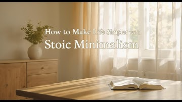 How to Make Life Simpler with Stoic Minimalism