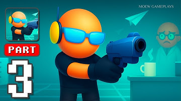 Spy & Slay Auto-Fire Shooter - Gameplay Walkthrough Part 3 - Spy Hunter Secret Agent (iOS, Android)