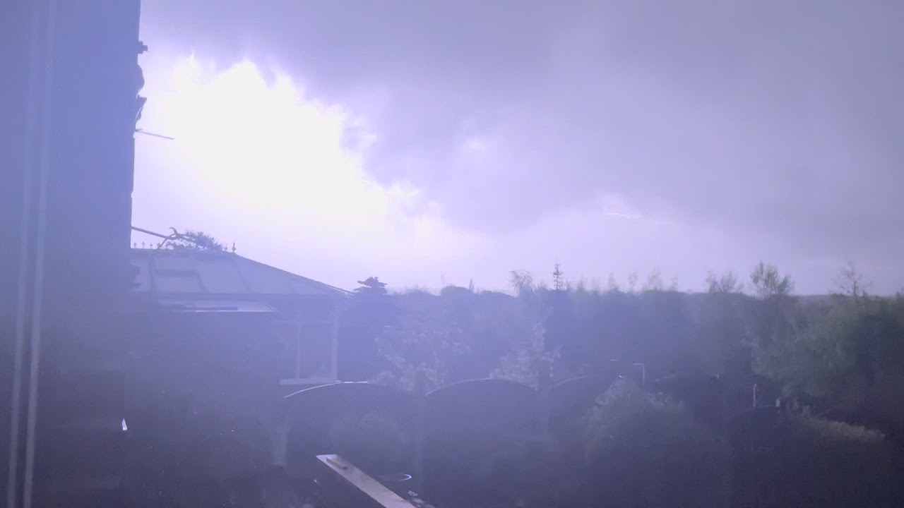UK Thunderstorm over Leeds. 11/05/21