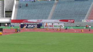 20161023ジュニア陸上男子200m予選1組