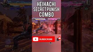 Heihachi Secret Punish Combo Online #tekken8combo #heihachicombo