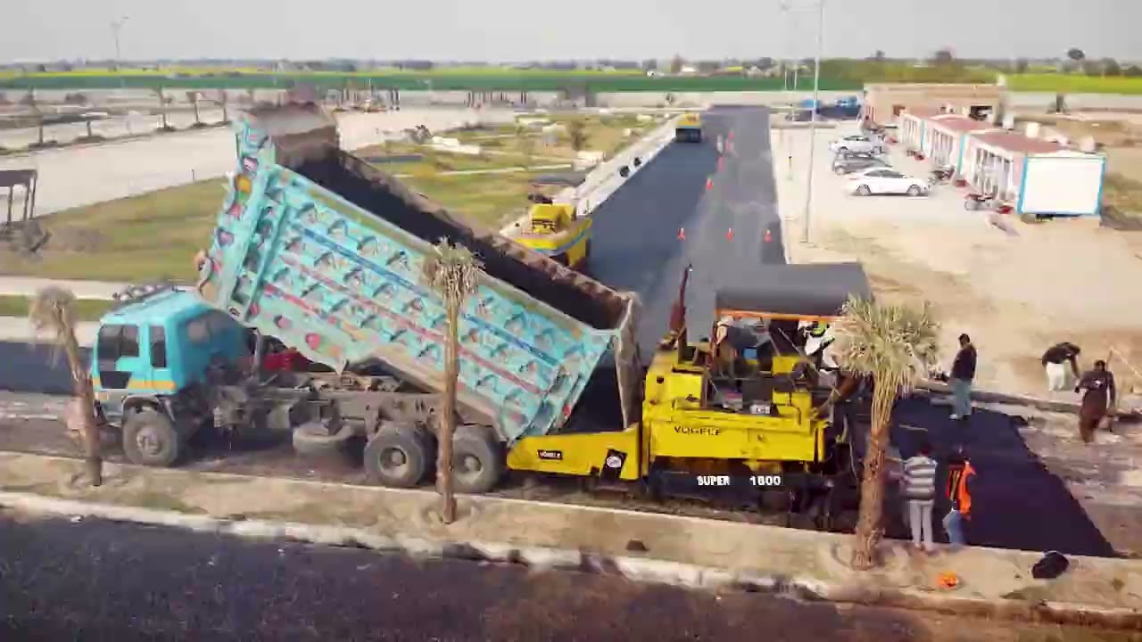 Asphalt Work at Aghaaz Housing Project Mianwali| Development Update | Best Investment Opportunity|