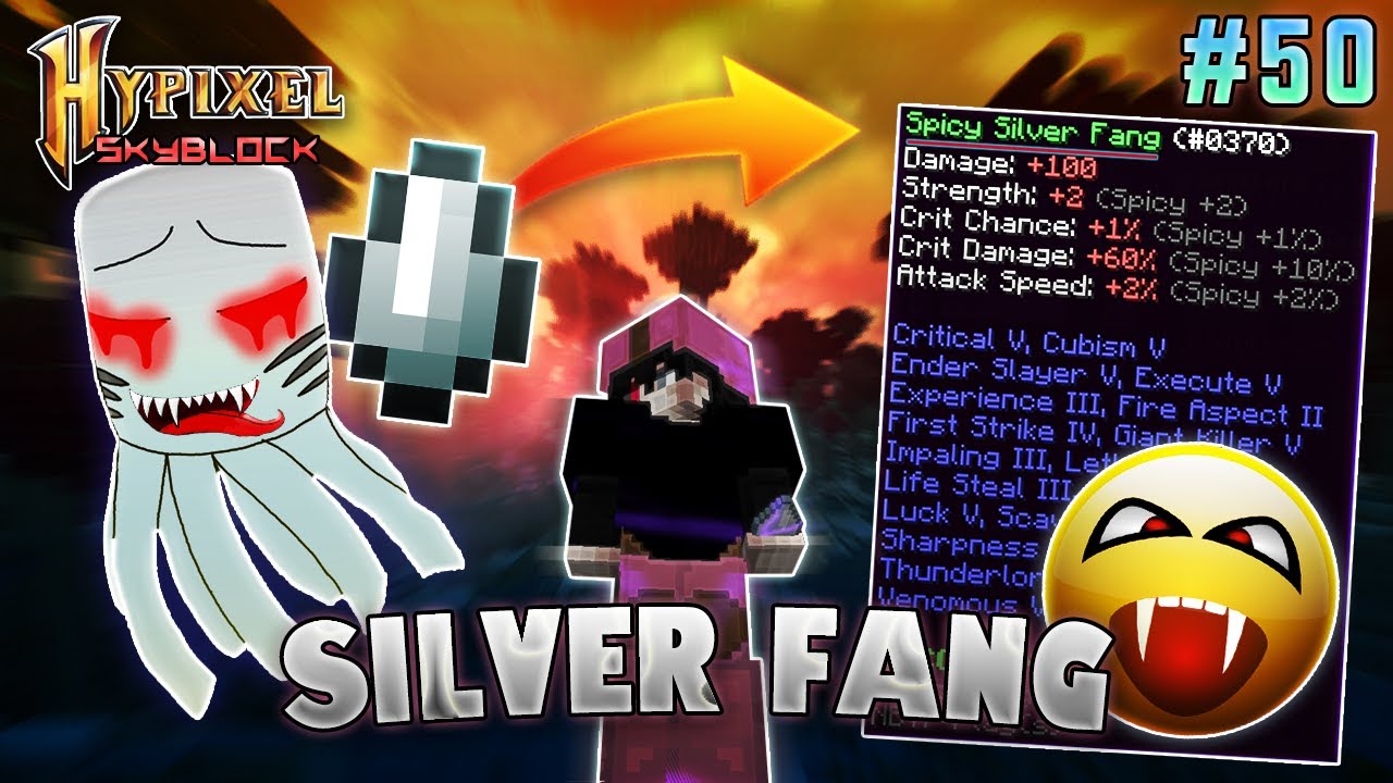 How To Get A Silver Fang In Hypixel Skyblock