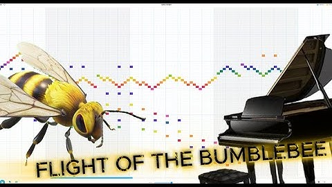 Flight of the Bumblebee made in Chrome Music Lab