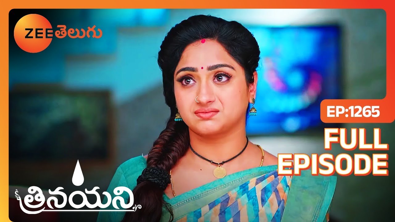 రాక పొయ్యే సరికి ఆలా అడిగాను లే పిన్ని | Trinayani | Full Ep 1265 | Zee Telugu | 14 Jun 2024