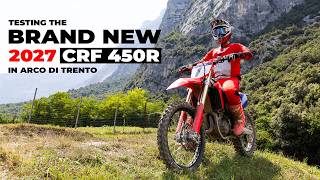 TESTING THE NEW 2027 HONDA CRF450R