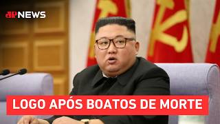 Kim Jong-un photographed at event in North Korea