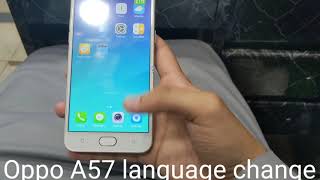 How To Change language in oppo A57 screenshot 3