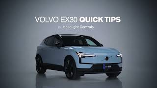 EX30 Headlight Controls