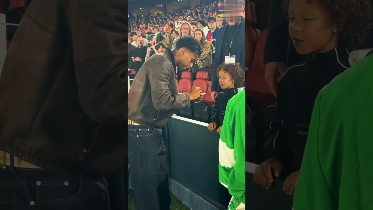 Lamine Yamal's humility towards Real Betis fans 🥺