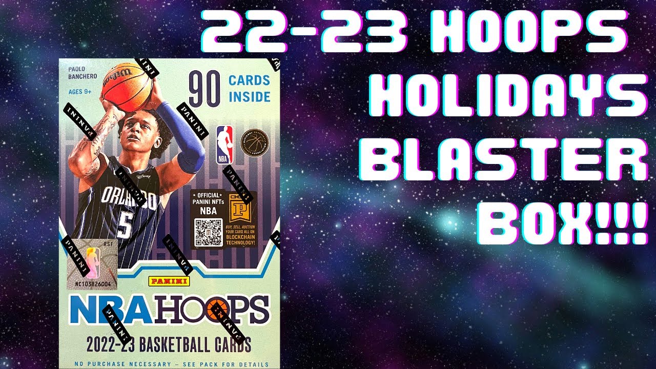 202223 Panini NBA Hoops Basketball Winter Blaster Box Break and Review