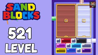 Sand Blocks Level 521 Walkthrough Solution