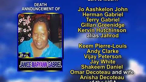 Janice MaryAnn Gabriel long