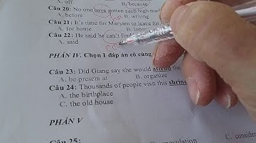 Tiếng anh lớp 9 - Giải đề thi học kì 1 - Đề số 1