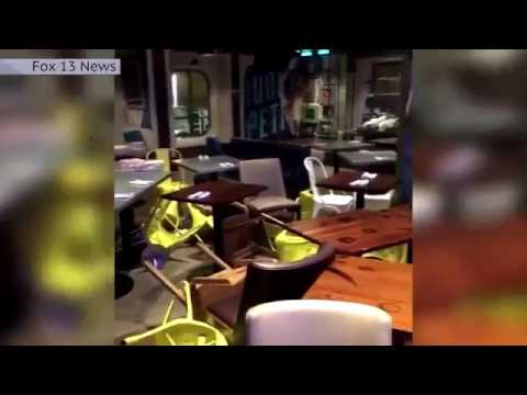 საკრუიზო გემი შტორმში მოყვა და     აი რა შოკისმომგვრელი კადრები გადაიღეს ტურისტებმა