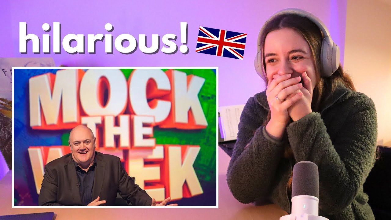 AMERICAN REACTS to Mock the Week (+ a cringey USA version??)