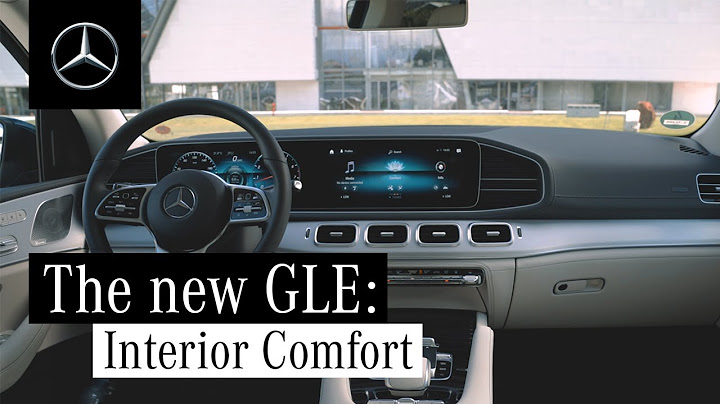 The Mercedes-Benz GLE 2019 – Get Comfortable